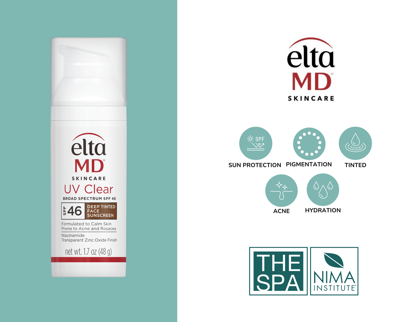 UV Clear Broad-Spectrum SPF 46 *DEEP*