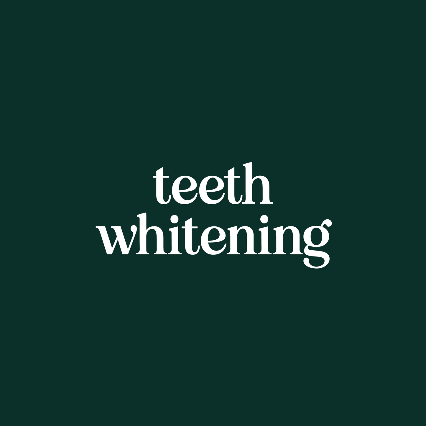 Teeth Whitening