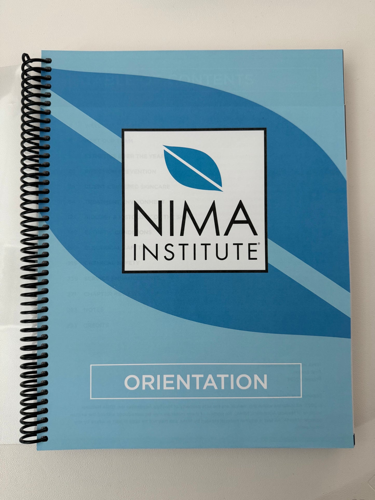 "Orientation" Education Manual