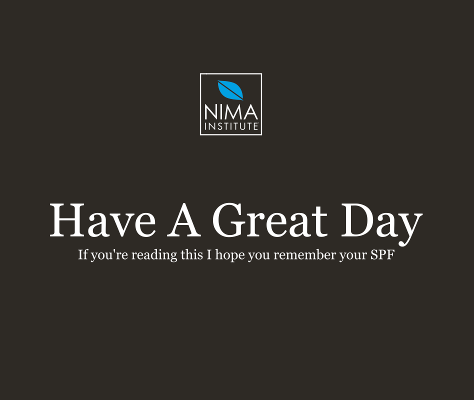 NIMA T-shirt: Have a Great Day!