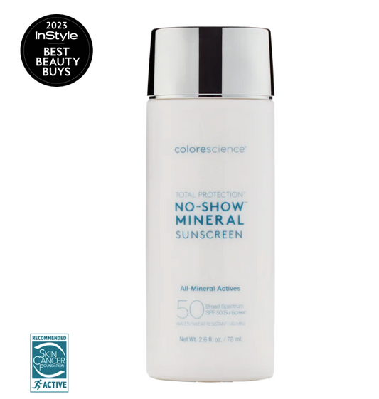 Colorescience Total Protection No-Show Mineral Sunscreen SPF 50 2.6oz