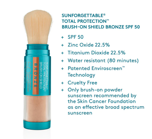 Colorescience Sunforgettable® Total Protection™ Brush-On Shield SPF 50 BRONZE