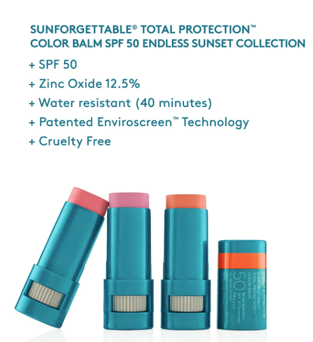 Colorescience Sunforgettable® Total Protection™ Color Balm SPF 50 Endless Sunset Collection