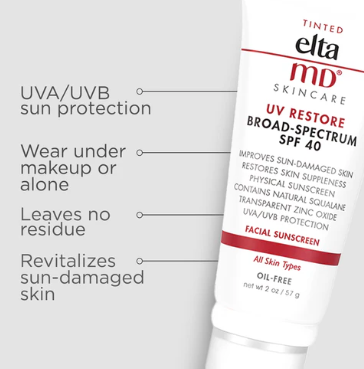 EltaMD UV Restore Broad-Spectrum SPF 40 *TINTED*