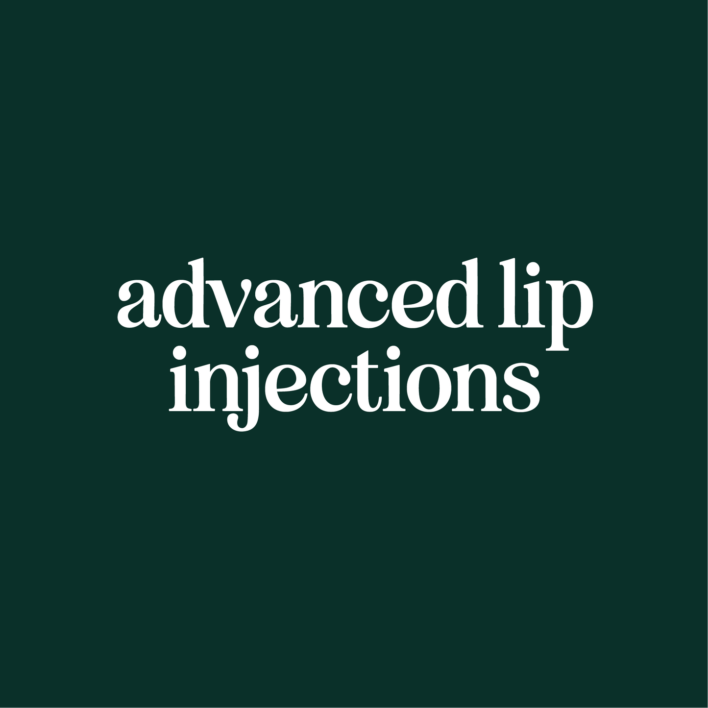 Advanced Lip Injections