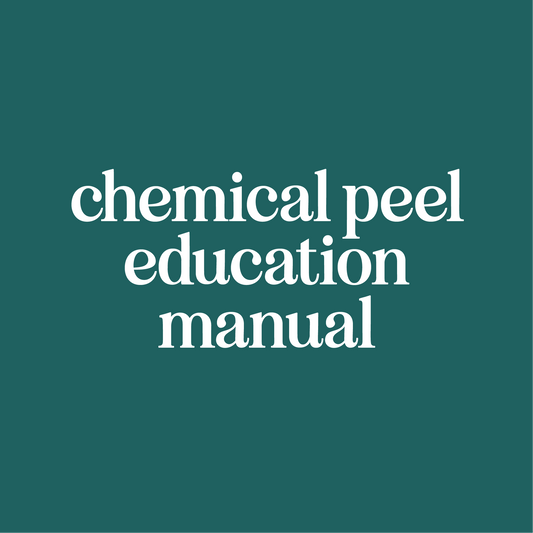 Chemical Peel Education Manual