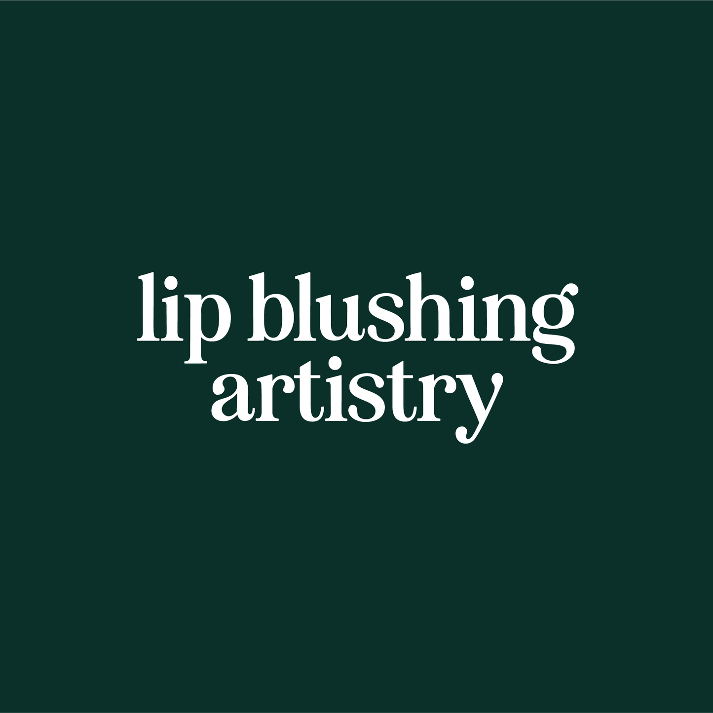 Lip Blushing Artistry